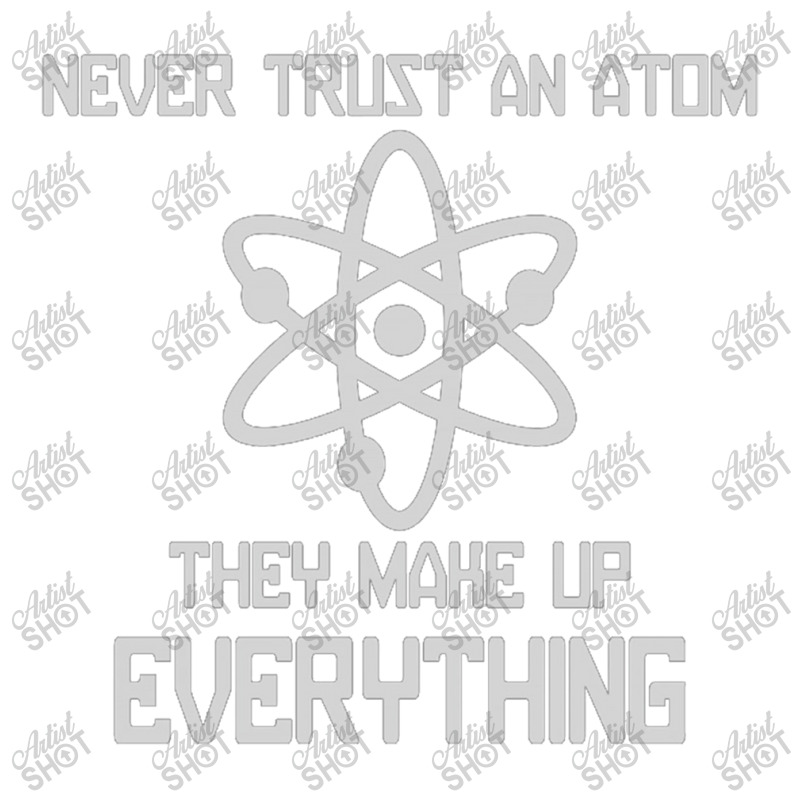 Never Trust An Atom V-neck Tee | Artistshot