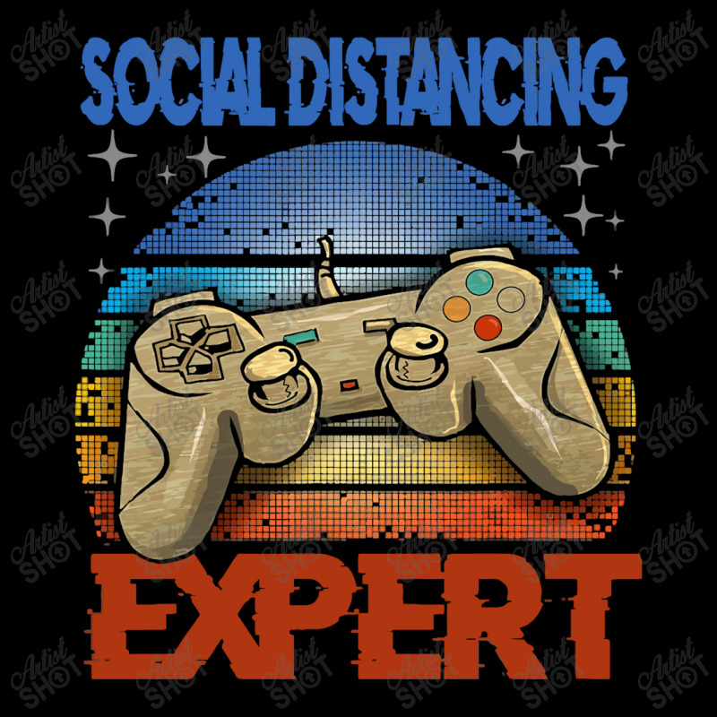 Social Distancing Expert Gaming Women's V-Neck T-Shirt by cagurdenny | Artistshot