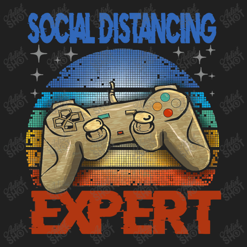 Social Distancing Expert Gaming Ladies Polo Shirt by cagurdenny | Artistshot