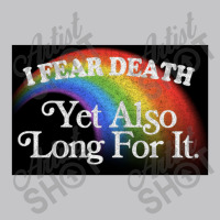 I Fear Death Yet Also Long For It Nihilist Meme Baby Bodysuit | Artistshot