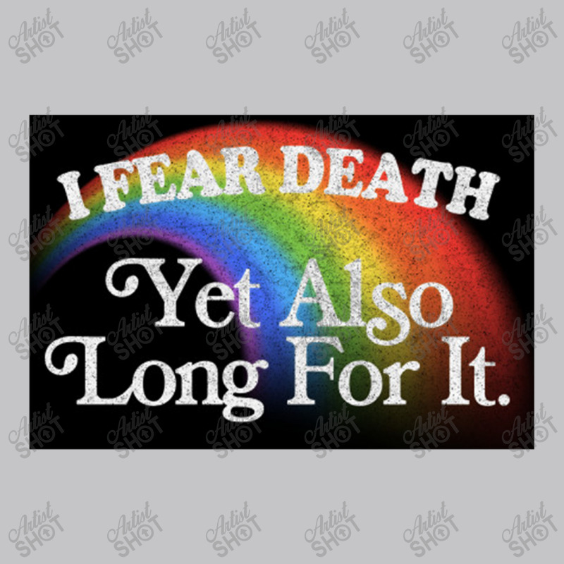 I Fear Death Yet Also Long For It Nihilist Meme Baby Bodysuit by gusjigangkudus | Artistshot