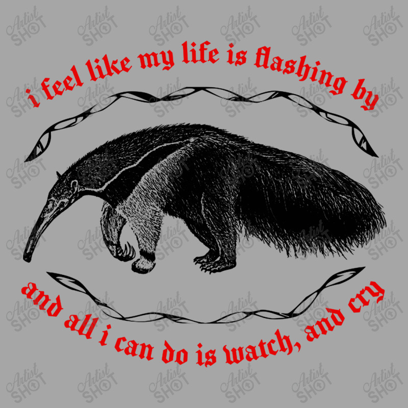 I Feel Like My Life Is Flashing By ∆ Nihilist Anteater Design Toddler Sweatshirt by gusjigangkudus | Artistshot