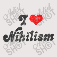 I Heart Nihilism Vintage Look Faded Typography Gift Pocket T-shirt | Artistshot