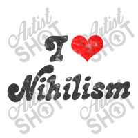 I Heart Nihilism Vintage Look Faded Typography Gift Long Sleeve Shirts | Artistshot