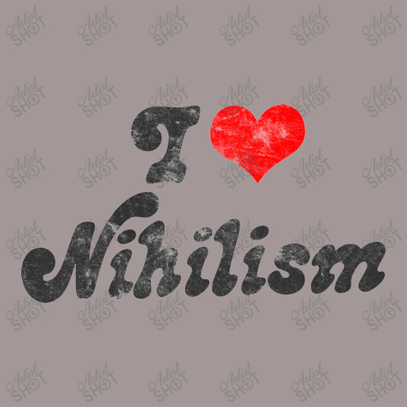 I Heart Nihilism Vintage Look Faded Typography Gift Vintage Short by gusjigangkudus | Artistshot