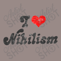 I Heart Nihilism Vintage Look Faded Typography Gift Vintage T-shirt | Artistshot