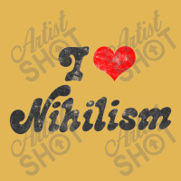 I Heart Nihilism Vintage Look Faded Typography Gift Vintage Hoodie And Short Set | Artistshot