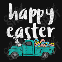 Happy Easter Pickup Truck Bunny Eggs Vintage Men Women Kids T Shirt Baby Beanies | Artistshot