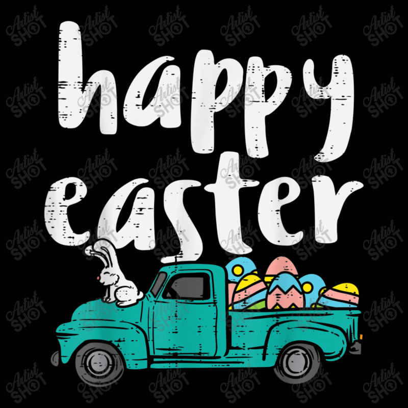 Happy Easter Pickup Truck Bunny Eggs Vintage Men Women Kids T Shirt Youth Sweatshirt by CUSER3143 | Artistshot