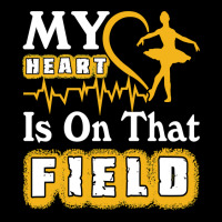 Ballet My Heart Is On That Field Lovers 16 Dance V-neck Tee | Artistshot