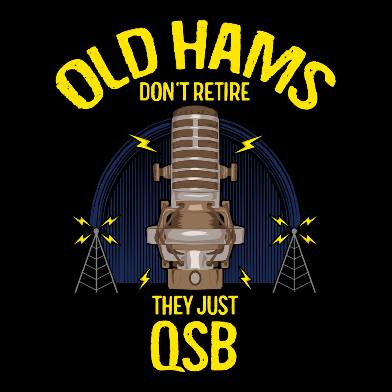 Ham Radio Operator Retirement Gift Retired Funny Qsb Amateur Sweatshir Toddler Sweatshirt by lorebrend | Artistshot