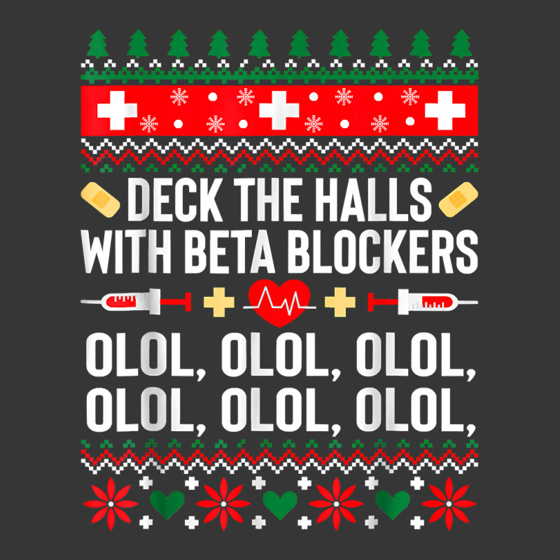 Deck The Halls With Beta Blockers Nurse Christmas Ugly Xmas T Shirt Toddler Hoodie by longduong89 | Artistshot