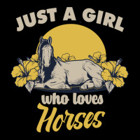 Horse Horses Just A Girl Who Loves Horsesfor A Horse Owners And Riders Zipper Hoodie | Artistshot