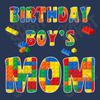 Building Block Mom Of Birthday Boy T Shirt Men Denim Jacket | Artistshot