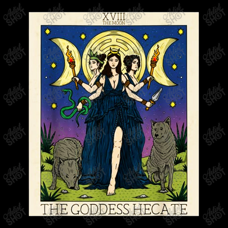 Hecate Triple Moon Goddess Hekate Wheel Witch Tarot Card Adjustable Cap by Camaro | Artistshot