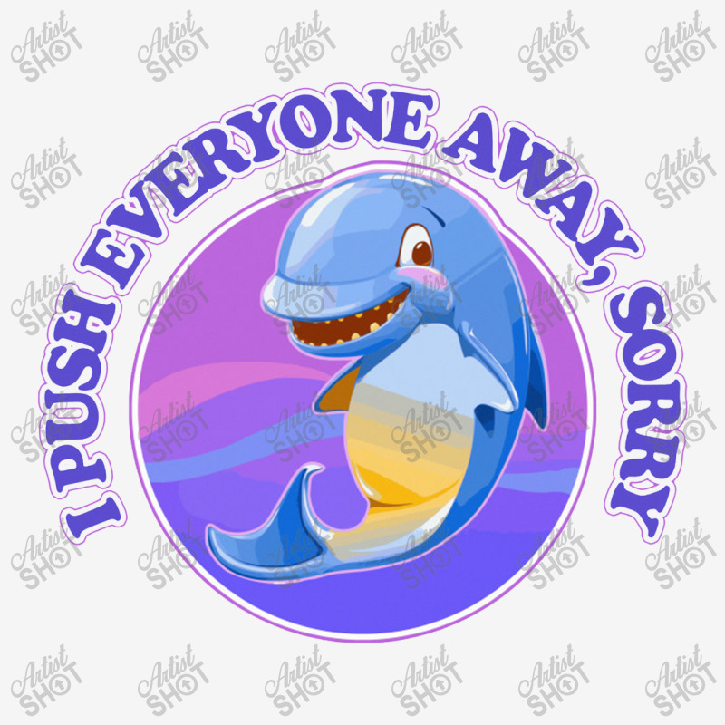 I Push Everyone Away Adjustable Cap by gusjigangkudus | Artistshot