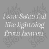 I Saw Satan Fall Like Lightning From Heaven Vintage Typography Design Women's V-neck T-shirt | Artistshot