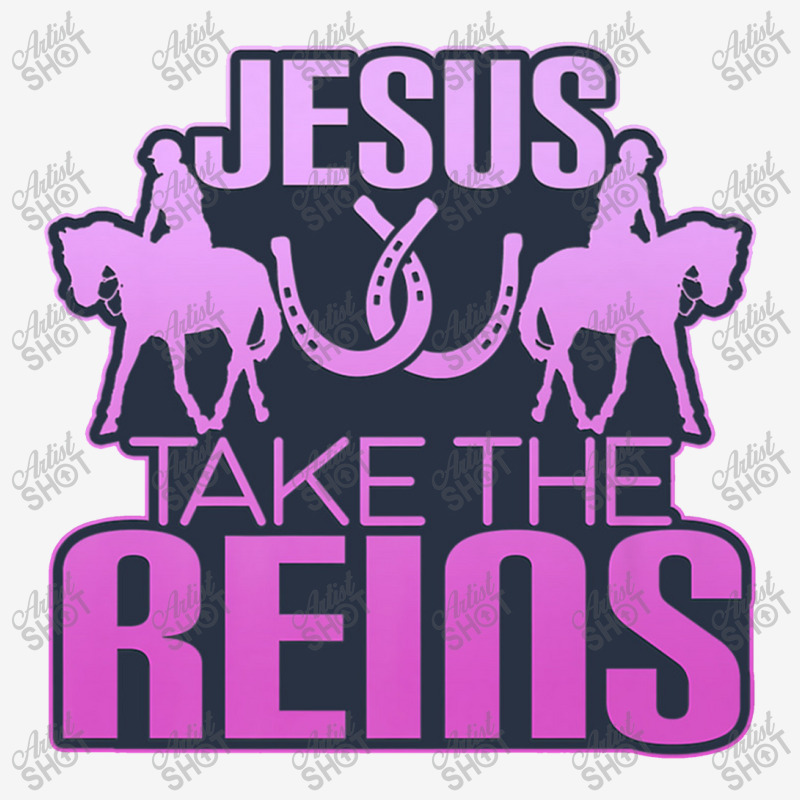 Jesus Take The Reins Cool Race Horse Premium Adjustable Cap | Artistshot