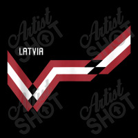 Latvia Flag Funny Latvian Heritage Vintage Latvian Flag Maternity Scoop Neck T-shirt | Artistshot