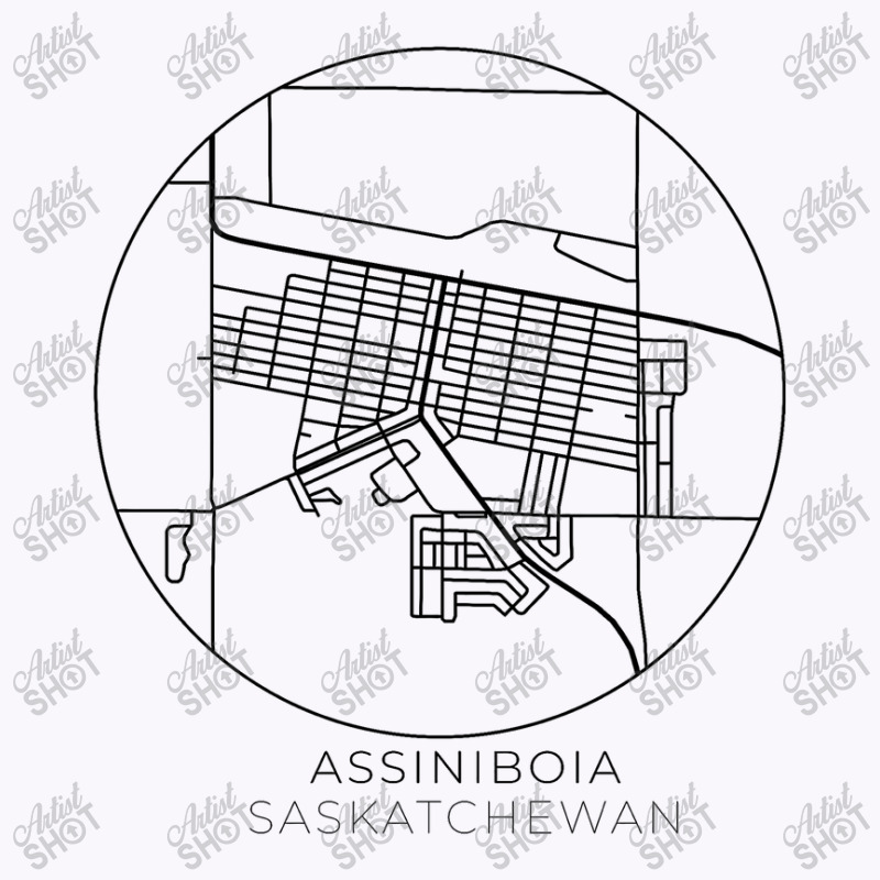 Assiniboia Map Tank Top | Artistshot