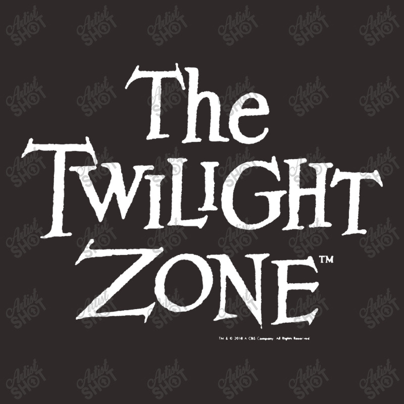 Twilight Zone Simple Title Text Graphic Racerback Tank by muloisongunu | Artistshot