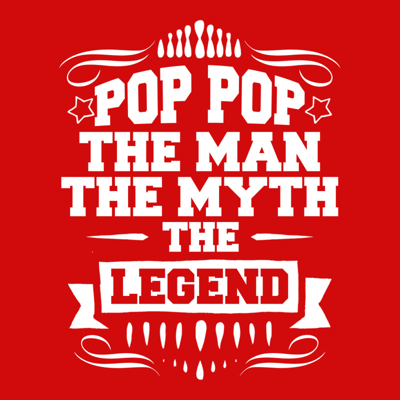 Pop Pop The Man The Myth The Legend Landscape Canvas Print | Artistshot