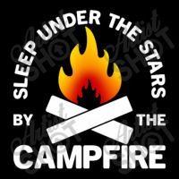 Under The Stars By The Campfire Adjustable Cap | Artistshot