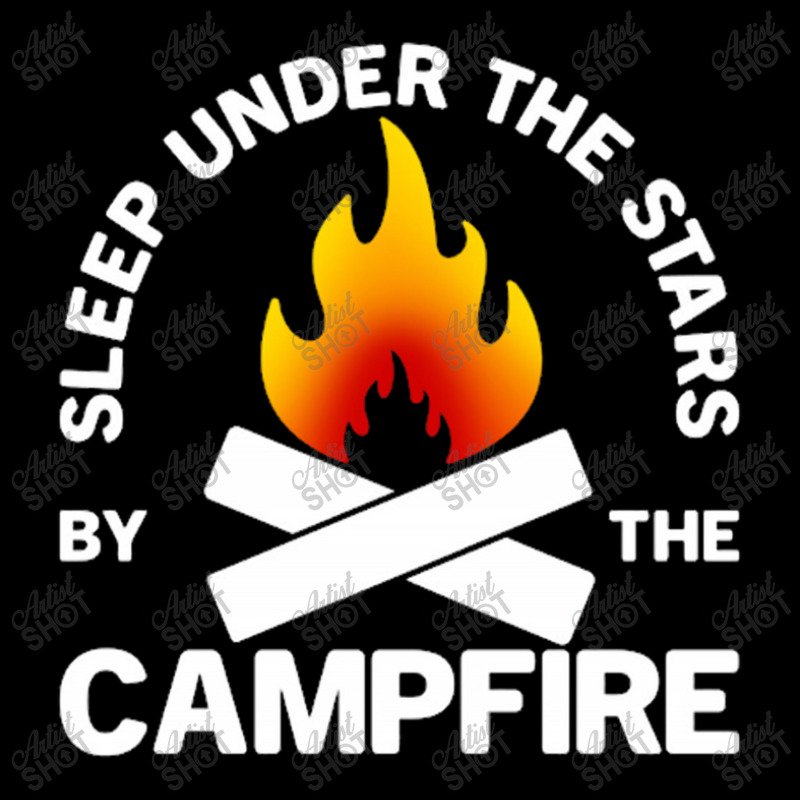 Under The Stars By The Campfire Kids Cap by SBuyArt | Artistshot