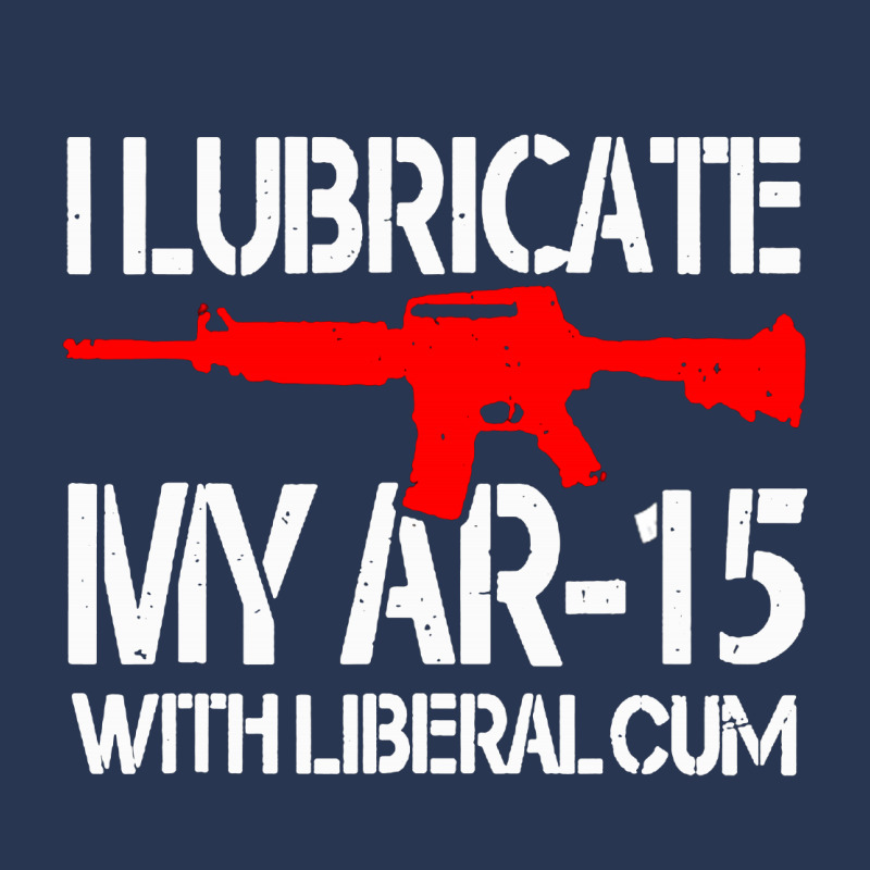 I Lubricate My Ar 15 With Liberal Cum Ladies Denim Jacket by Romeo and Juliet | Artistshot