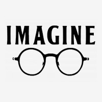 Imagine T Shirt Choose Peace Peaceful Lennon Glasses No War Scorecard Crop Tee | Artistshot
