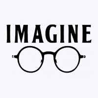 Imagine T Shirt Choose Peace Peaceful Lennon Glasses No War Tank Top | Artistshot