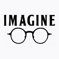 Imagine T Shirt Choose Peace Peaceful Lennon Glasses No War T-shirt | Artistshot