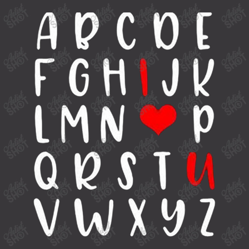 Alphabet   Abc I Love You   Romance Valentine Slog Ladies Curvy T-shirt | Artistshot