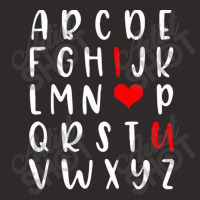 Alphabet   Abc I Love You   Romance Valentine Slog Racerback Tank | Artistshot
