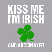 Kiss Me I'm Irish And Vaccinated! St Patricks Day Green Youth 3/4 Sleeve | Artistshot