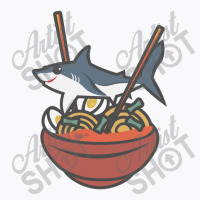 Shark Ramen Illustration T-shirt | Artistshot