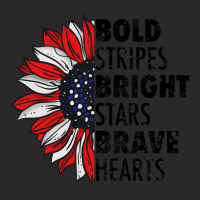 Bold Stripes Bright Stars Brave Hearts Printed Hat | Artistshot