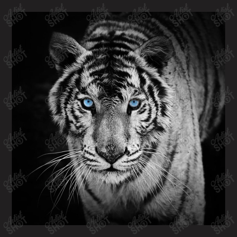 White Tiger T-Shirt by TobyShop | Artistshot