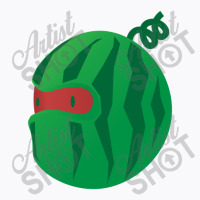 Watermelon Ninja Cute Illustration T-shirt | Artistshot