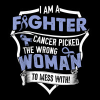 I Am A Fighter  Esophageal Cancer Awareness Supporter Ribbon T Shirt Baby Tee | Artistshot