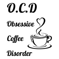 Obsessive Coffee Disorder Maternity Scoop Neck T-shirt | Artistshot