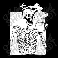 Skeleton Drink Coffee Halloween Pocket T-shirt | Artistshot