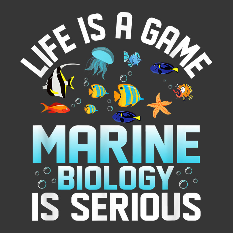 Life Is A Game Marine Biology Is Serious Ocean Student Sea T Shirt Toddler Hoodie | Artistshot