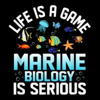 Life Is A Game Marine Biology Is Serious Ocean Student Sea T Shirt Toddler Sweatshirt | Artistshot