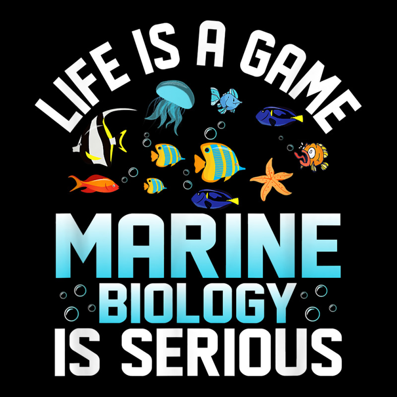 Life Is A Game Marine Biology Is Serious Ocean Student Sea T Shirt Toddler Sweatshirt | Artistshot