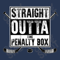 Ice Hockey Player Gift Straight Outta The Penalty Box Shirt T Shirt Ladies Denim Jacket | Artistshot