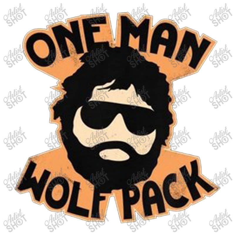 One Man Wolf Pack Sticker | Artistshot