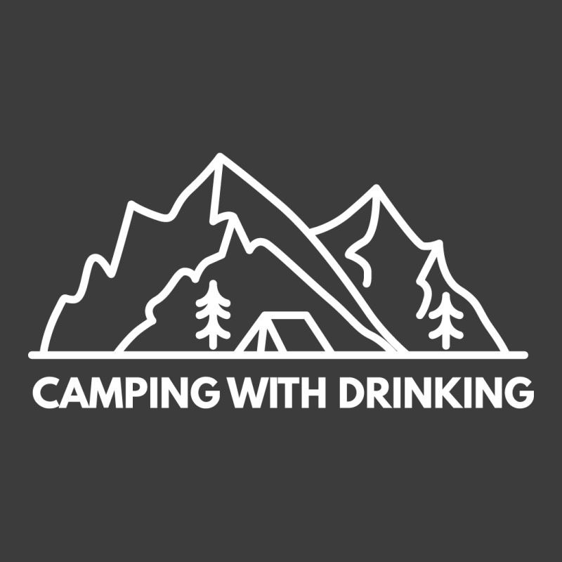 Camping With Drinking Men's Polo Shirt | Artistshot