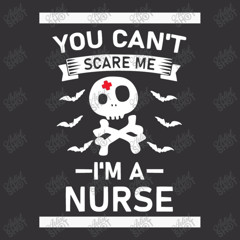 You Can't Scare Me I'm A Nurse Vintage Hoodie And Short Set by marceliana | Artistshot