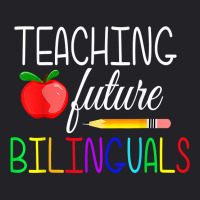 Teaching Future Bilinguals Teachers Back To School T Shirt Youth Tee | Artistshot